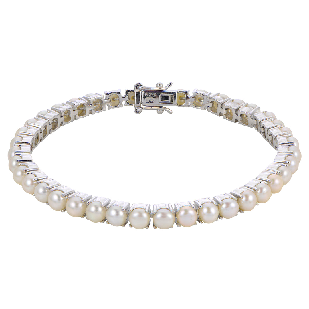 Sterling Silver Freshwater Pearl Bracelet