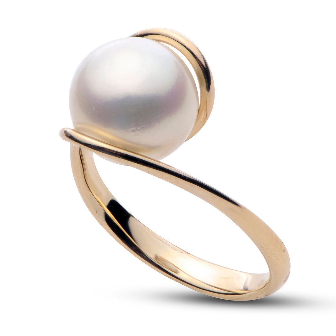 14KT Yellow Gold Freshwater Pearl Ring