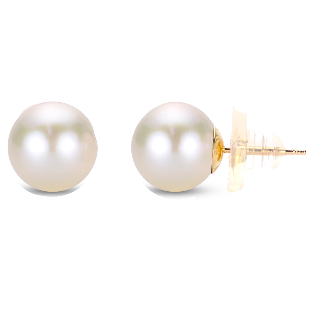 14KT Yellow Gold Freshwater Pearl Earring