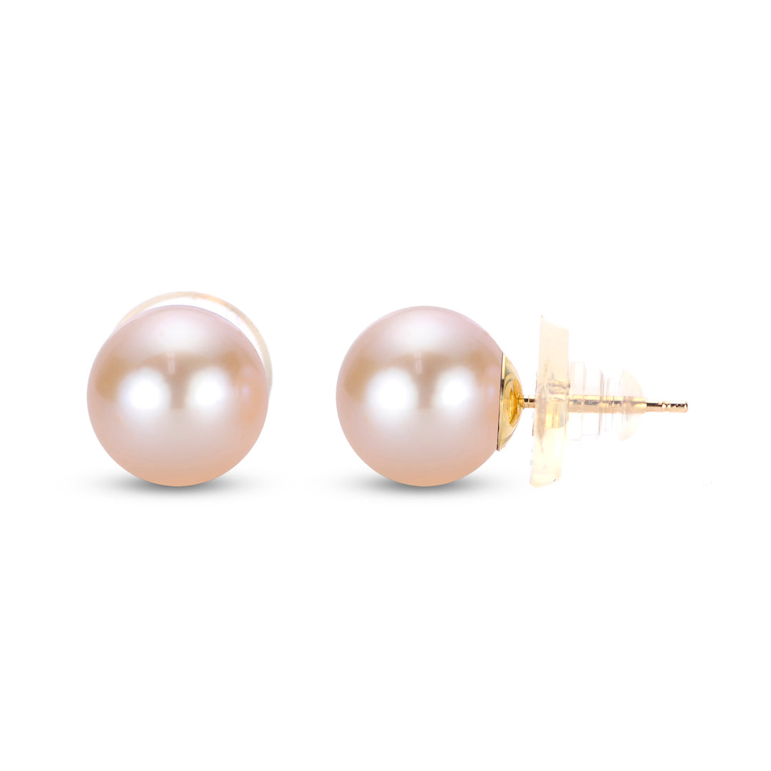 14KT Yellow Gold Freshwater Pearl Earring