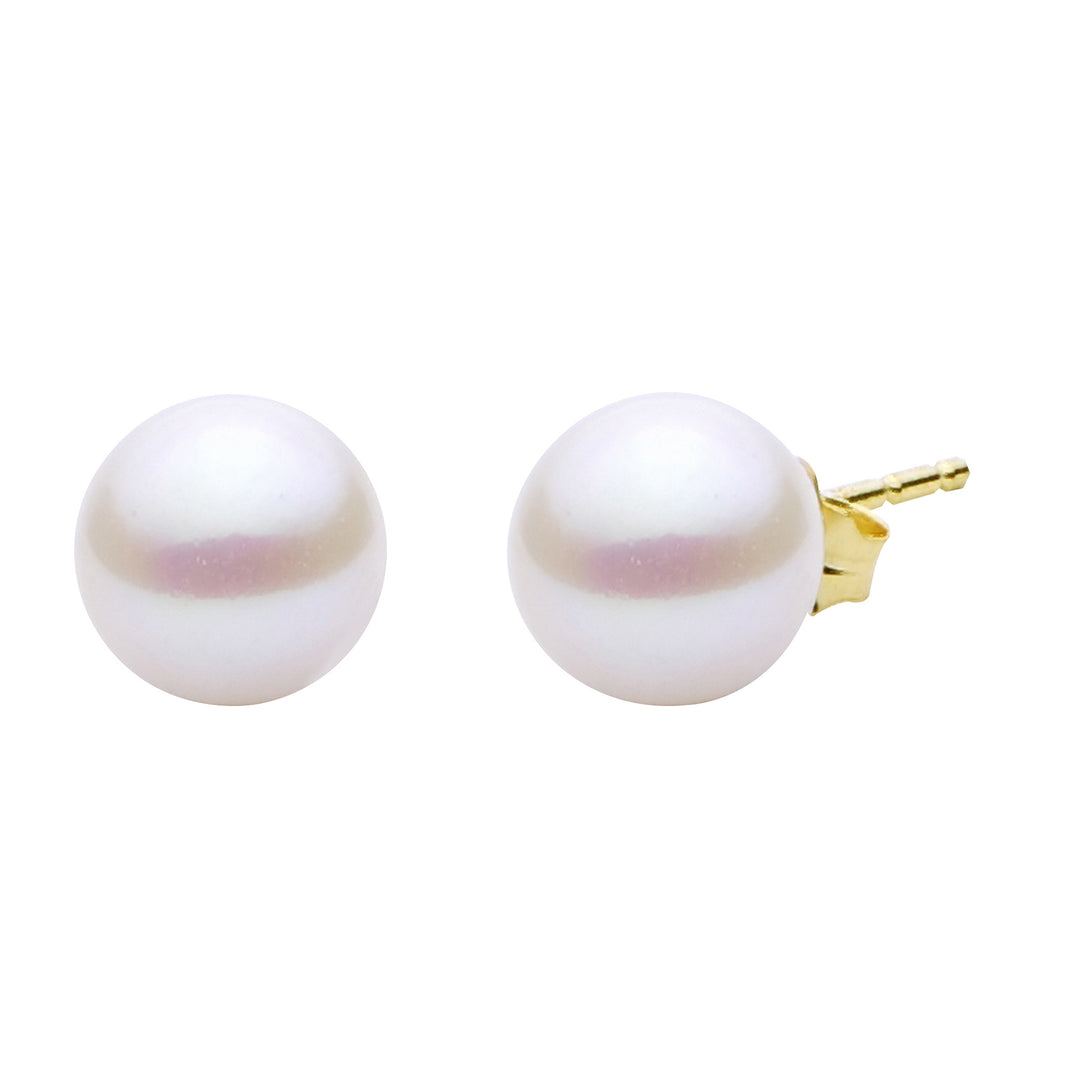 14KT Yellow Gold Freshwater Pearl Earring