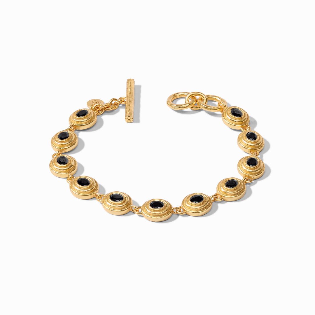 Julie Vos - 24K gold plate Tudor Tennis Bracelet