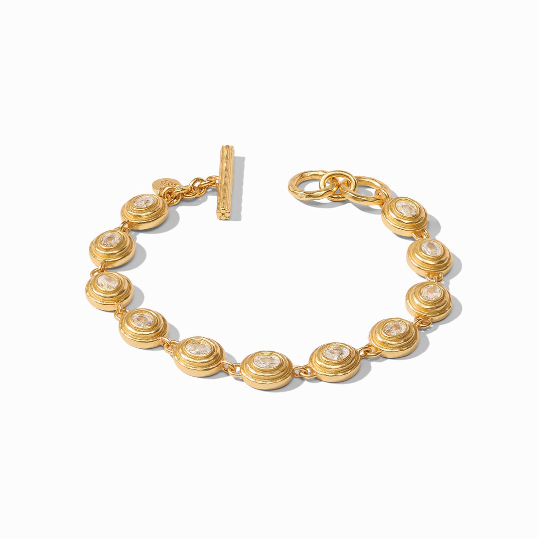 Julie Vos - 24K gold plate Tudor Tennis Bracelet