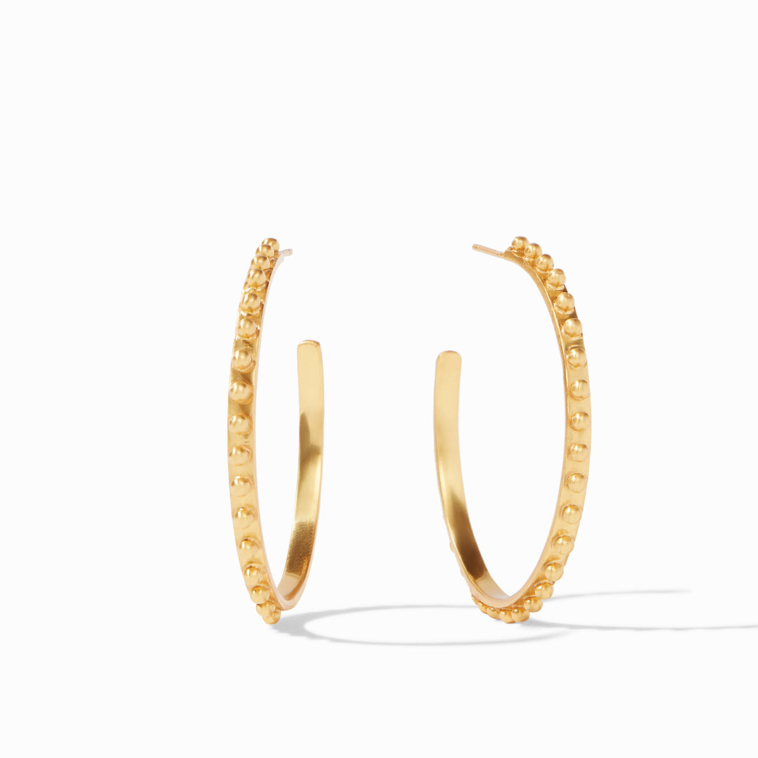 Julie Vos - 24K gold plate SoHo Hoop