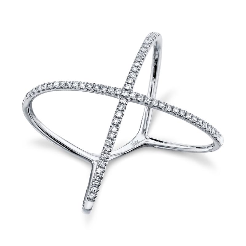 SC22003512 14K White Gold Fashion Ring from the Kate Collection