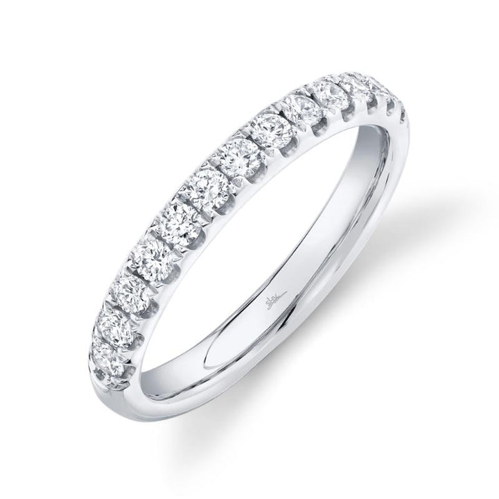 SC22004431 14K White Gold Classic Wedding Band from the Eternal Collection