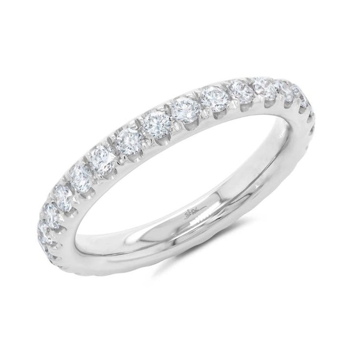 SC22004431EZ7.5 14K White Gold Eternity Band from the Eternal Collection