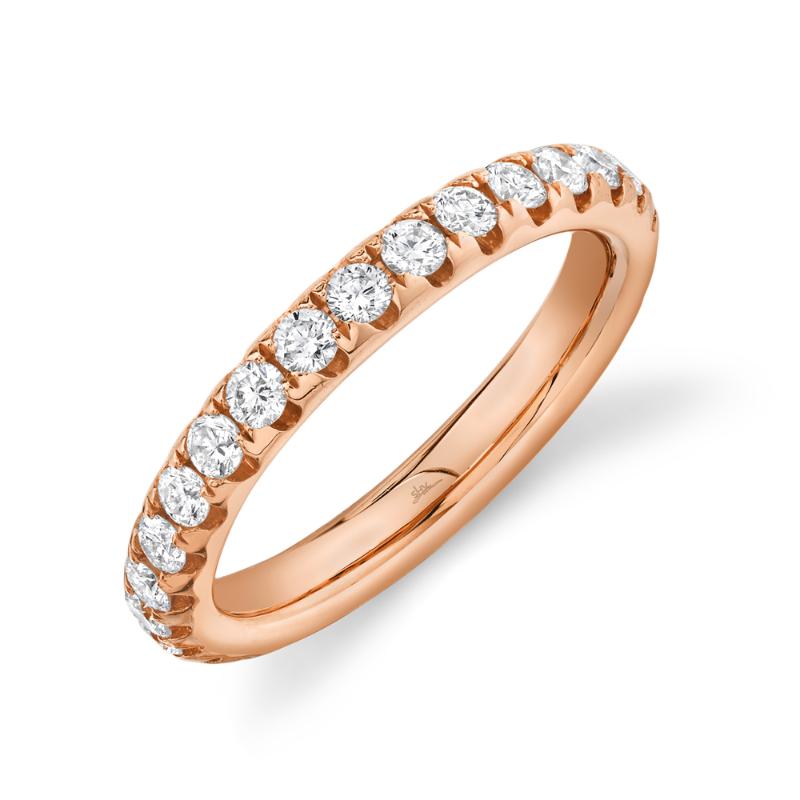 SC22004433EZ7 14K Pink Gold Eternity Band from the Eternal Collection