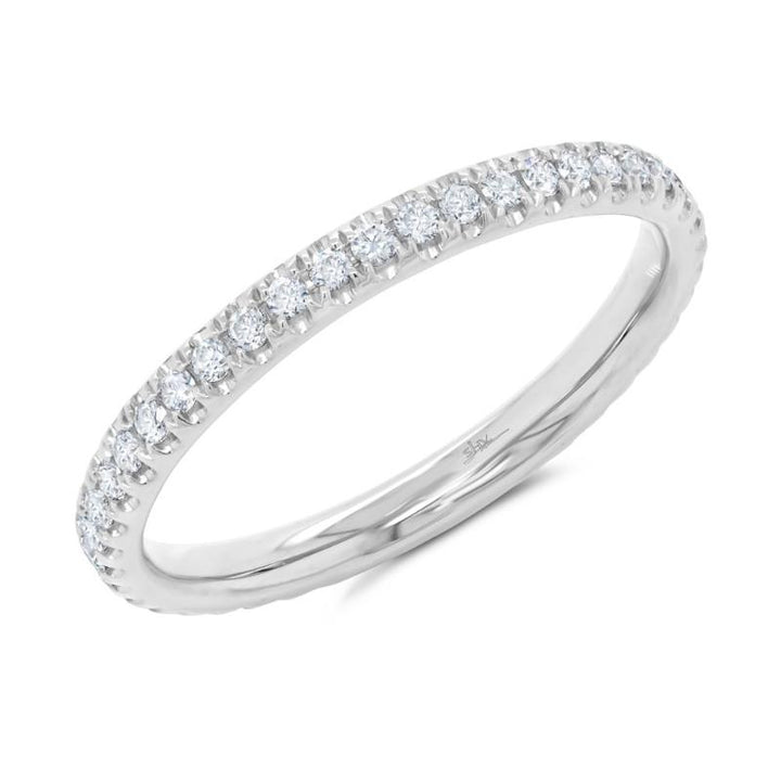 SC22005278EZ8 14K White Gold Eternity Band from the Eternal Collection