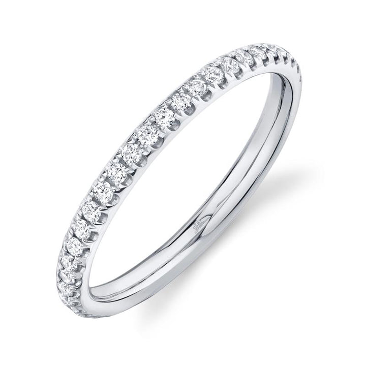 SC22005278EZ7 14K White Gold Eternity Band from the Eternal Collection