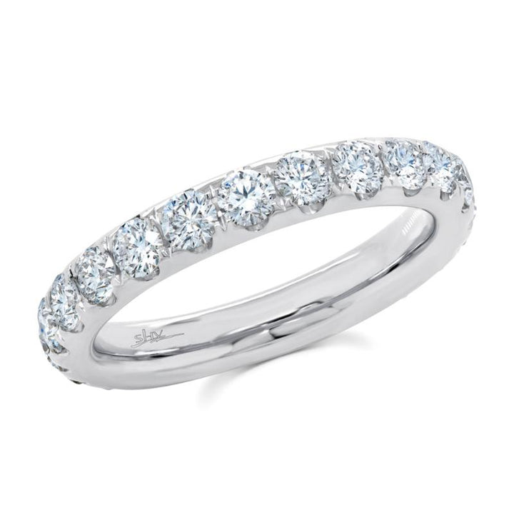 SC22005396EZ4.5 14K White Gold Eternity Band from the Eternal Collection