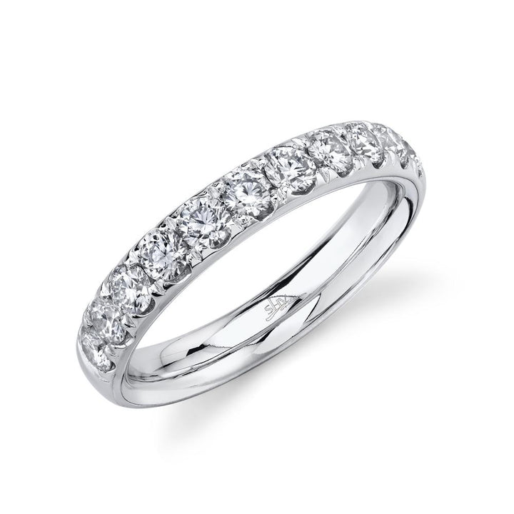 SC22005396 14K White Gold Classic Wedding Band from the Eternal Collection