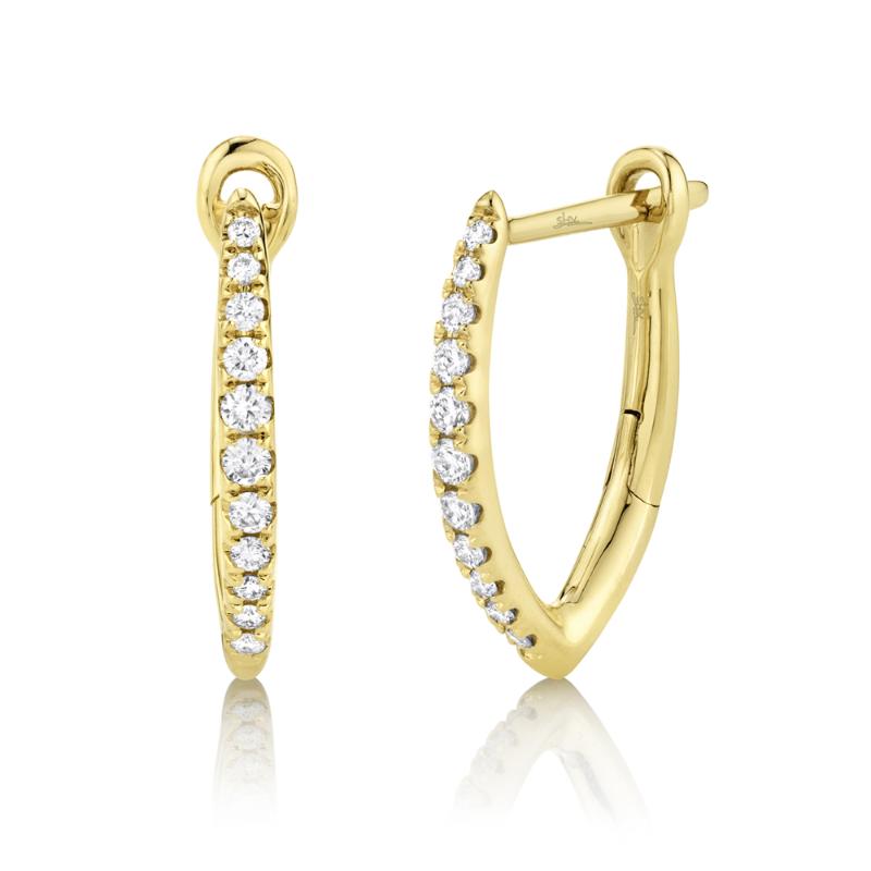 SC22005491 14K Yellow Gold Hoop Earrings from the Eternal Collection