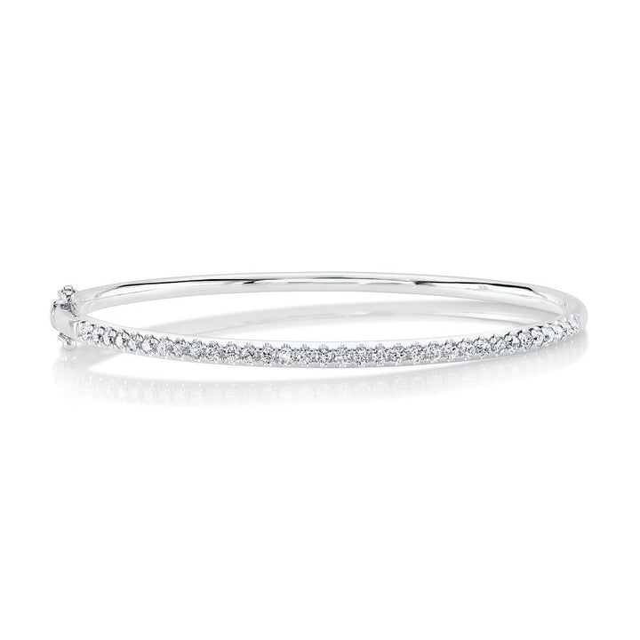 SC22005521ZS 14K White Gold Bangle Bracelet from the Eternal Collection