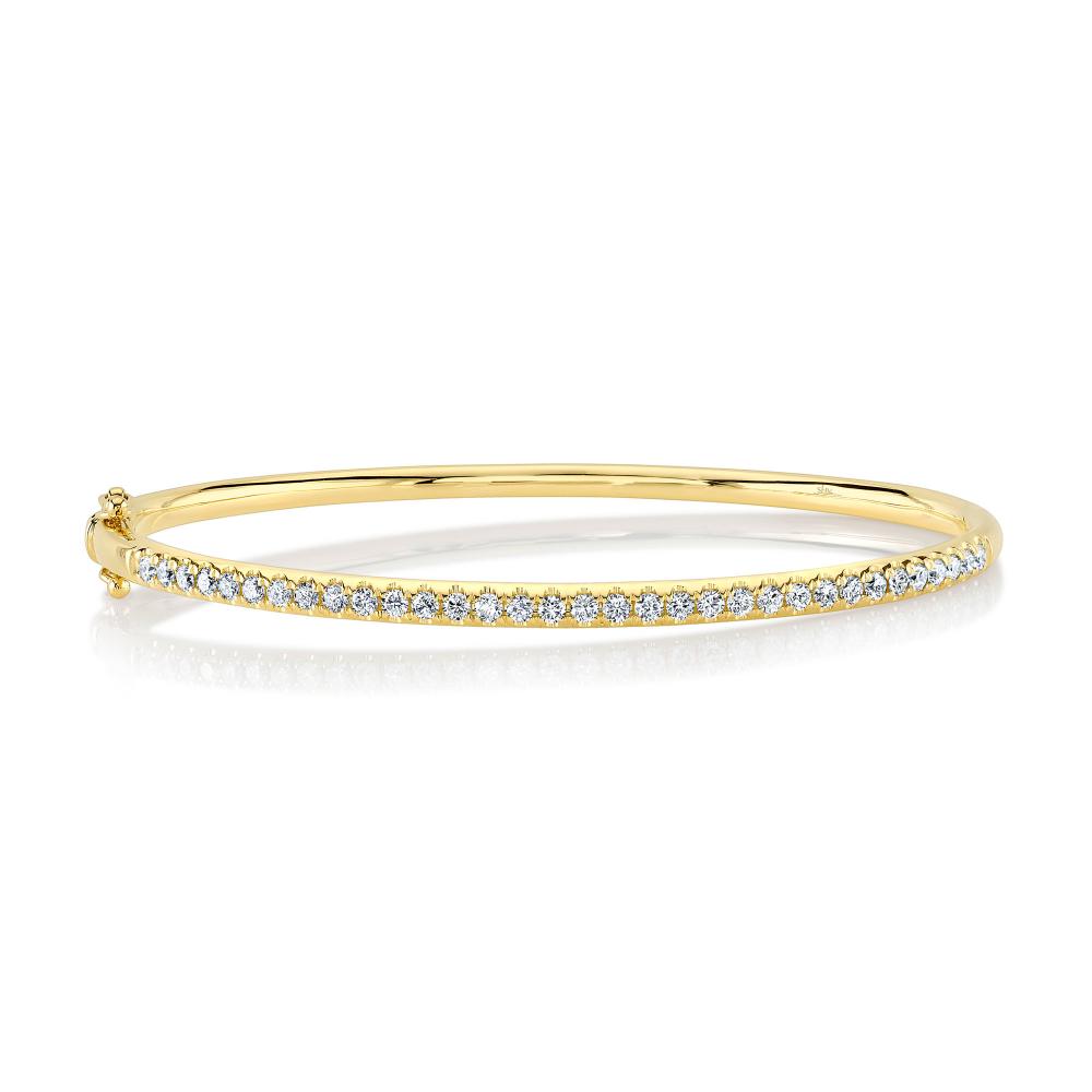 SC22005522ZS 14K Yellow Gold Bangle Bracelet from the Eternal Collection