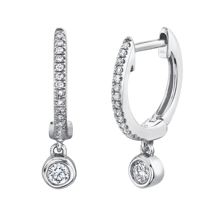 SC22007644 14K White Gold Drop Earrings from the Kate Collection