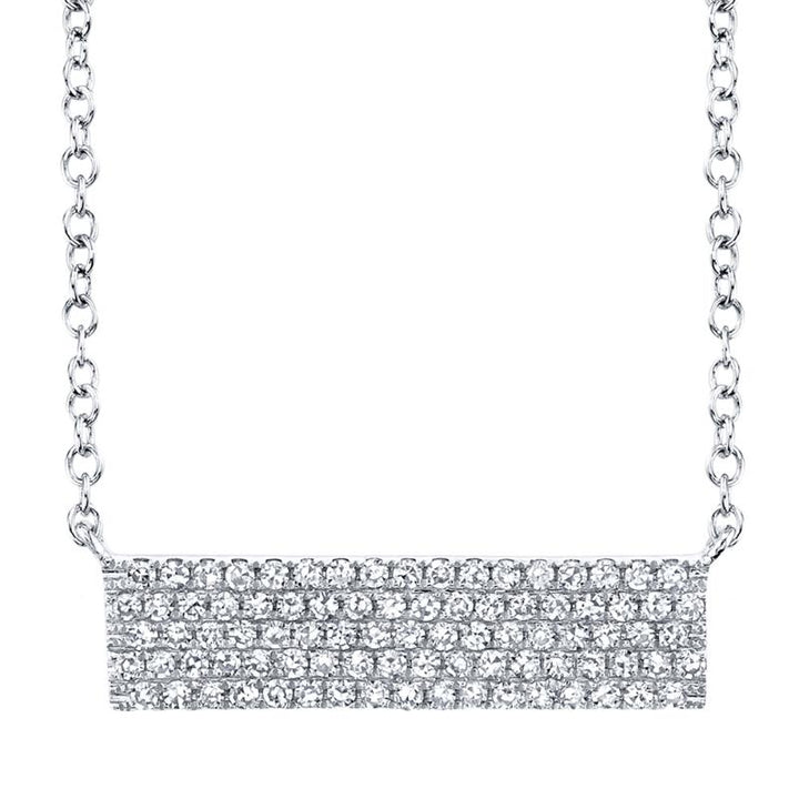 SC55001719V4 14K White Gold Fashion Necklace from the Kate Collection