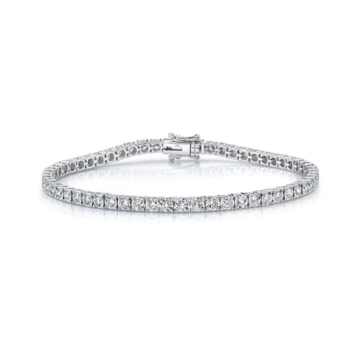 SC55002330 14K White Gold Tennis Bracelet from the Stella Collection