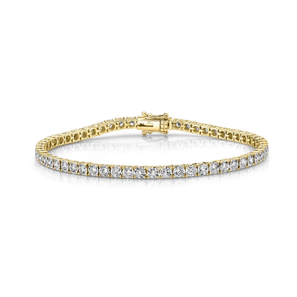 SC55002362 14K Yellow Gold Tennis Bracelet from the Stella Collection