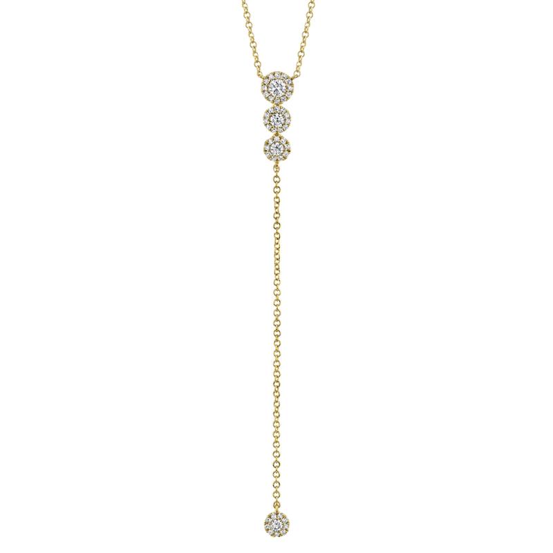 SC55002607 14K Yellow Gold Lariat Necklace from the Eden Collection