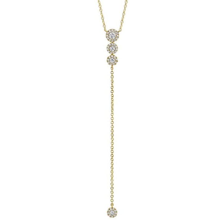 SC55002607 14K Yellow Gold Lariat Necklace from the Eden Collection