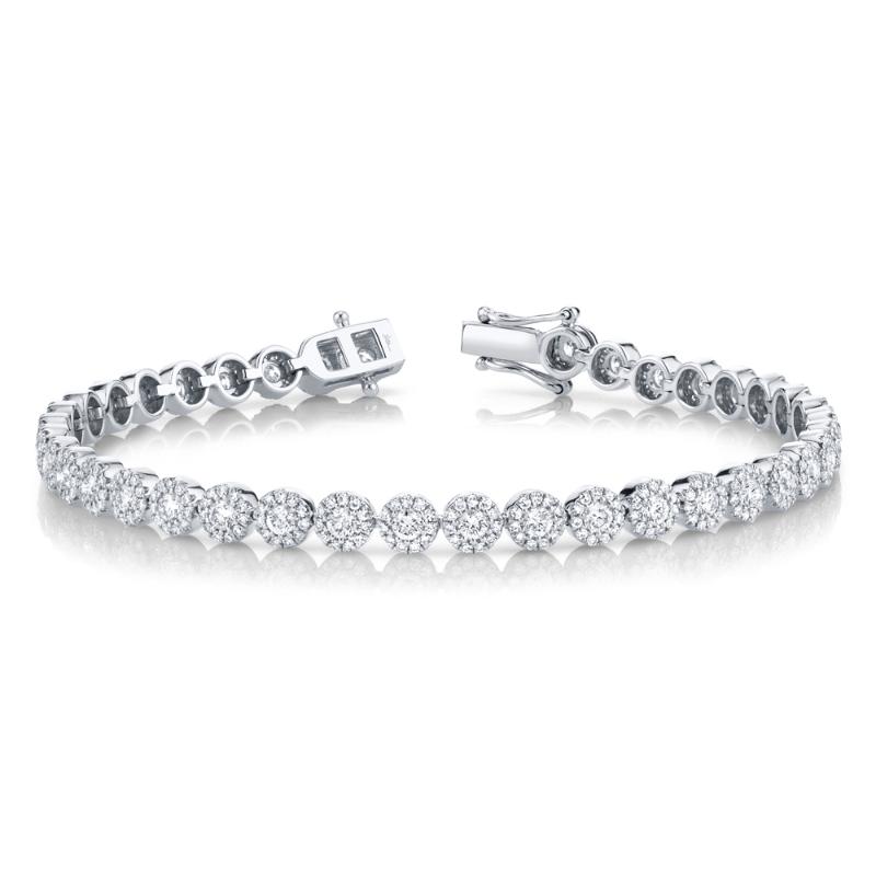 SC55002630 14K White Gold Tennis Bracelet from the Eden Collection