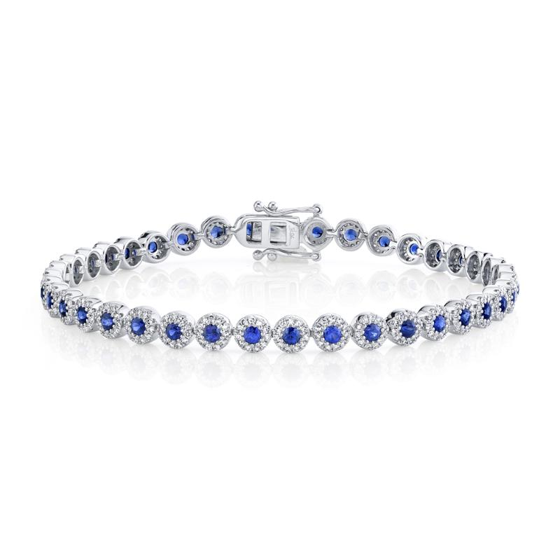 SC55002679 14K White Gold Tennis Bracelet from the Eden Collection