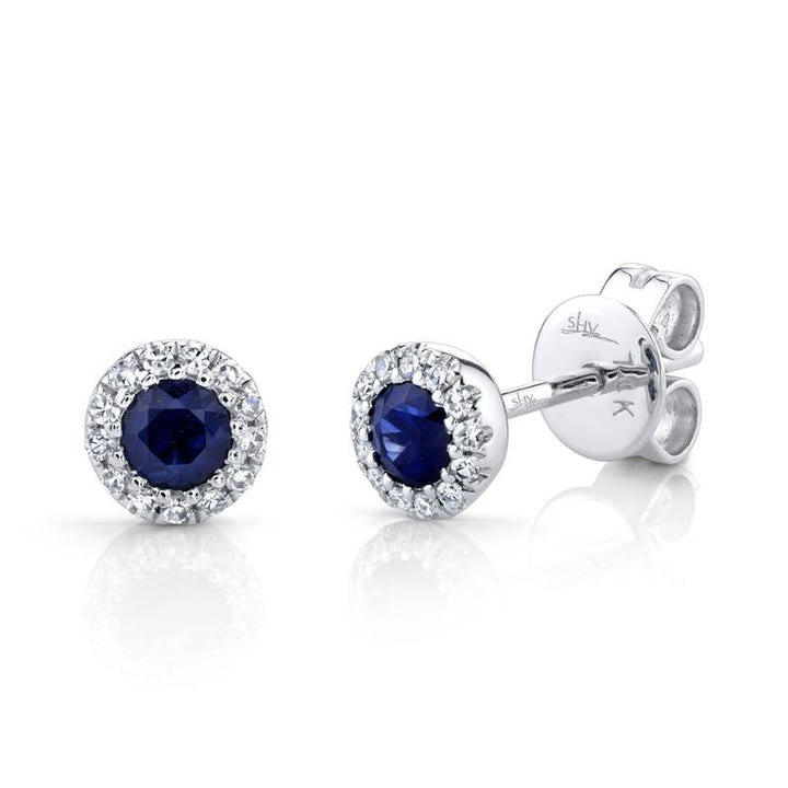 SC55002752 14K White Gold Stud Earrings from the Eden Collection