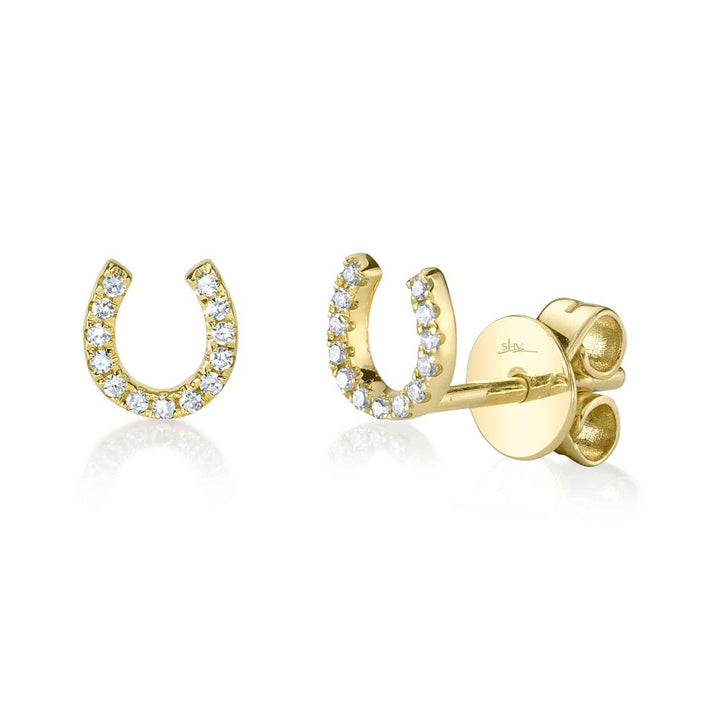 SC55002890 14K Yellow Gold Stud Earrings from the Kate Collection