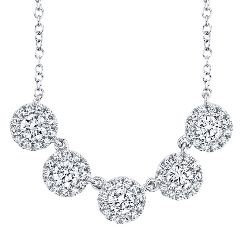 SC55004004V2 14K White Gold Fashion Necklace from the Eden Collection