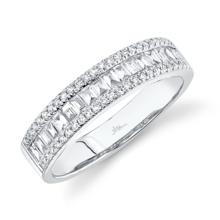 SC55004917 14K White Gold Fashion Band from the Kate Collection