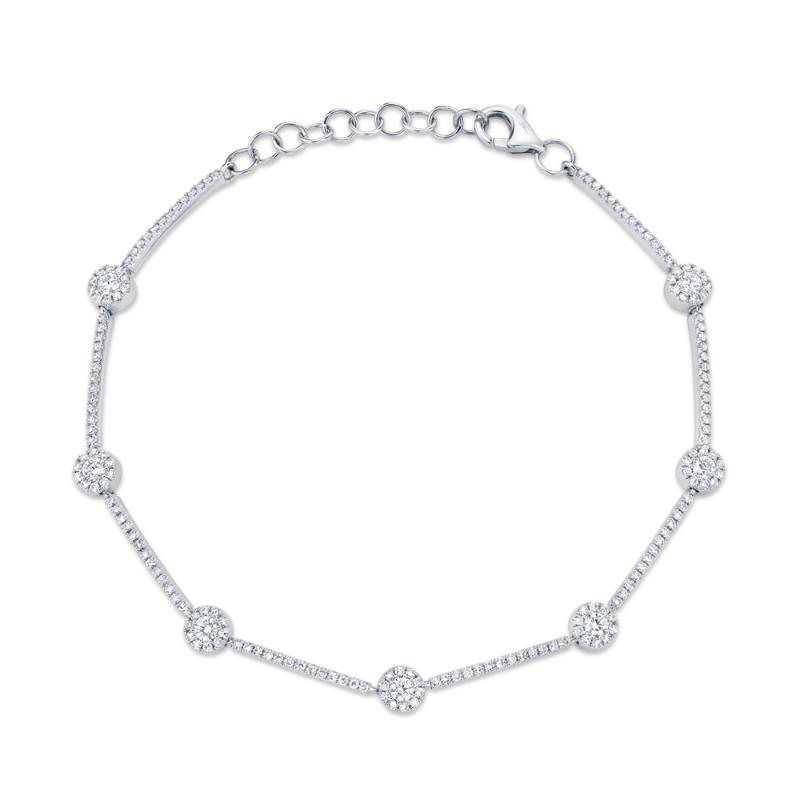 SC55004932 14K White Gold Fashion Bracelet from the Eden Collection