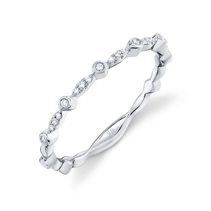 SC55005122 14K White Gold Fashion Band from the Kate Collection