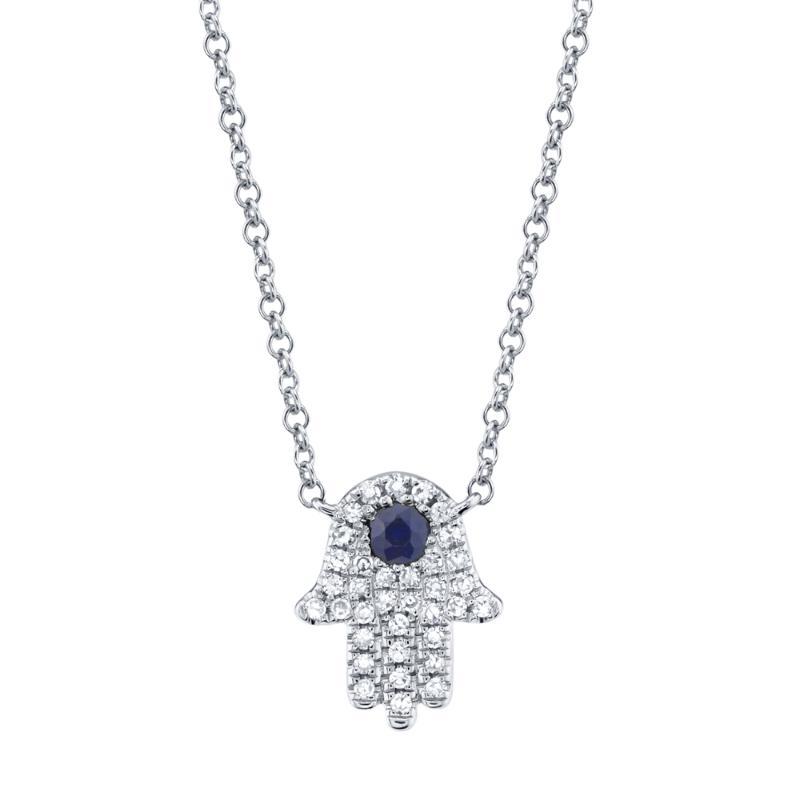 SC55005244 14K White Gold Color Necklace from the Kate Collection