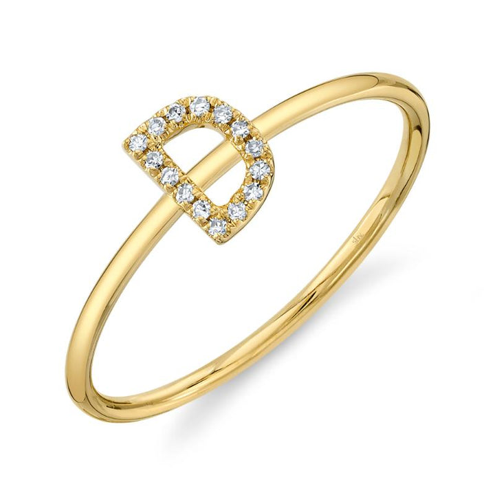 SC55005348-D 14K Yellow Gold Fashion Ring from the Initial Collection