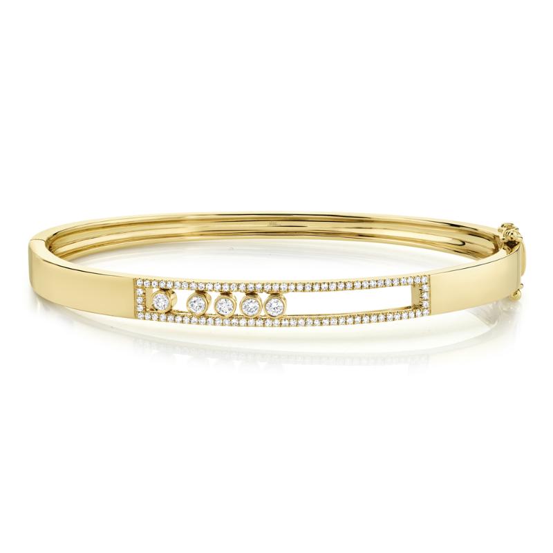 SC55005390ZS 14K Yellow Gold Bangle Bracelet from the Kate Collection