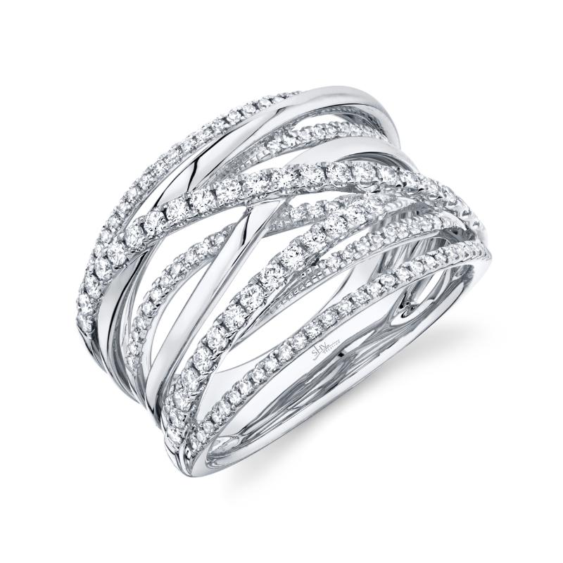 SC55005590 14K White Gold Fashion Ring from the Kate Collection