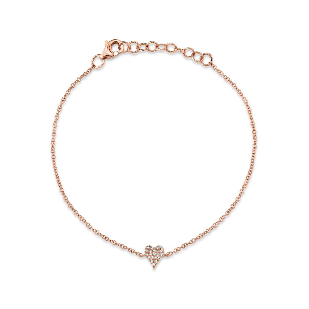 SC55007635 14K Pink Gold Chain Bracelet from the Kate Collection