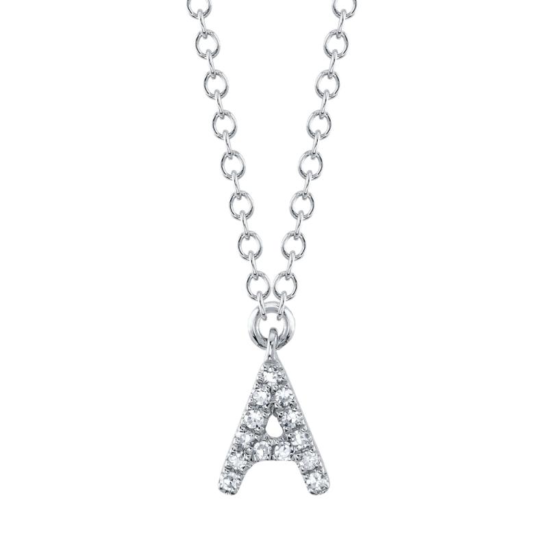 SC55007903-A 14K White Gold Fashion Necklace from the Initial Collection