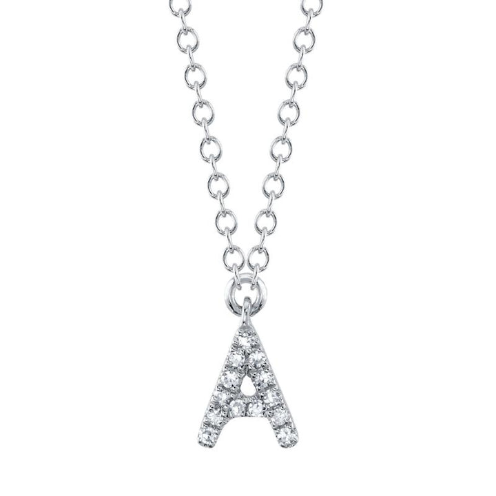 SC55007903-A 14K White Gold Fashion Necklace from the Initial Collection