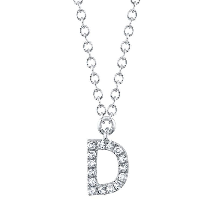 SC55007903-D 14K White Gold Fashion Necklace from the Initial Collection