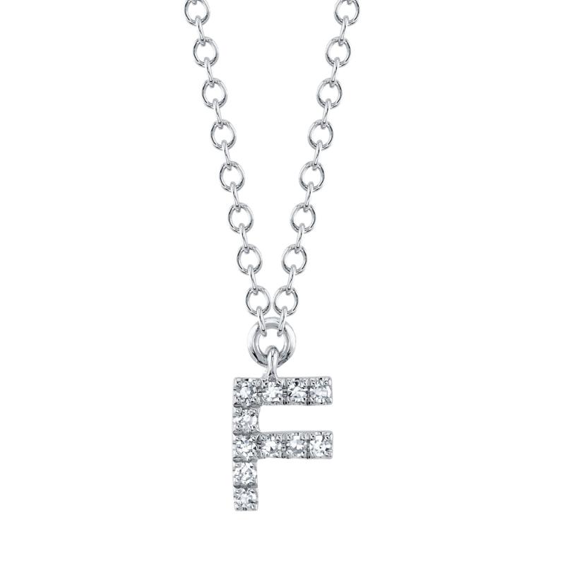 SC55007903-F 14K White Gold Fashion Necklace from the Initial Collection