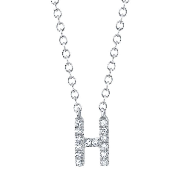 SC55007903-H 14K White Gold Fashion Necklace from the Initial Collection