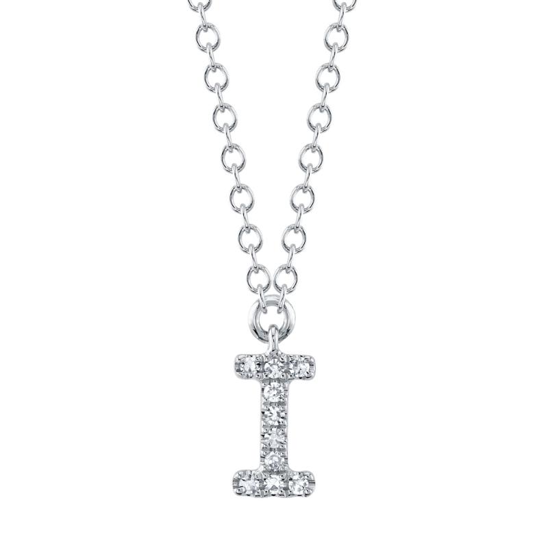 SC55007903-I 14K White Gold Fashion Necklace from the Initial Collection