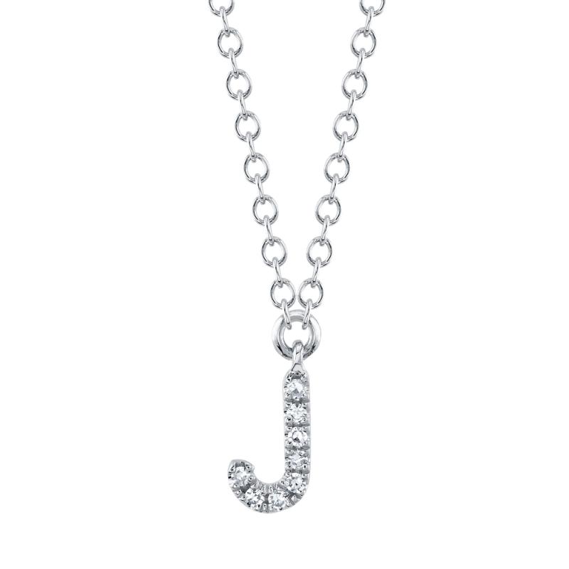 SC55007903-J 14K White Gold Fashion Necklace from the Initial Collection