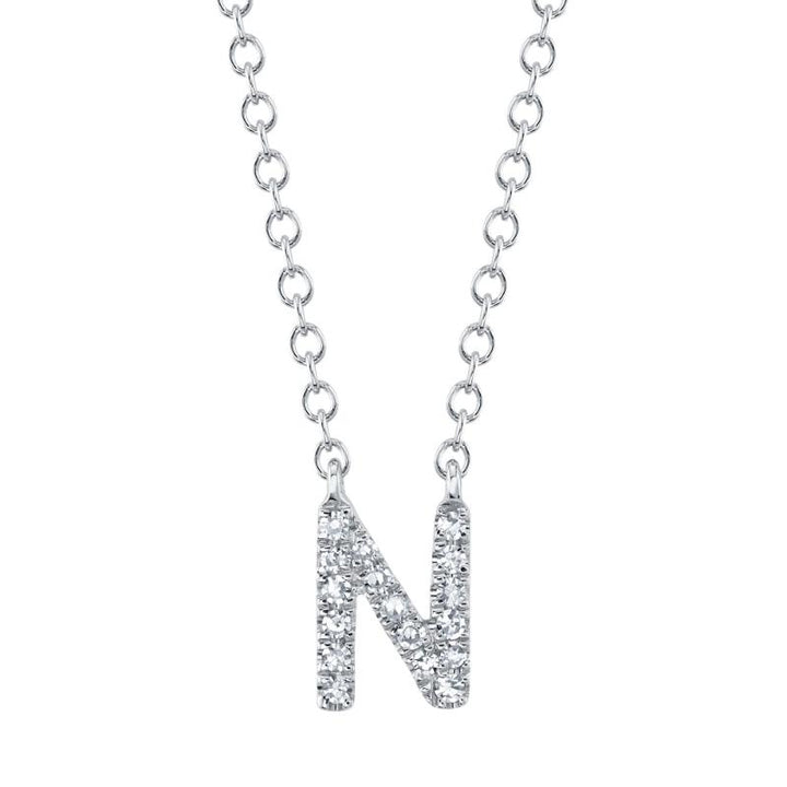 SC55007903-N 14K White Gold Fashion Necklace from the Initial Collection