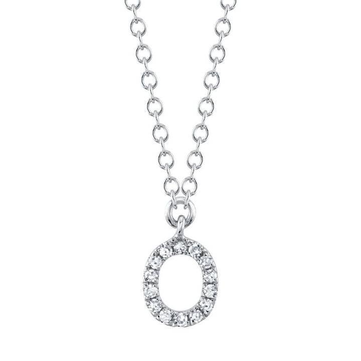 SC55007903-O 14K White Gold Fashion Necklace from the Initial Collection