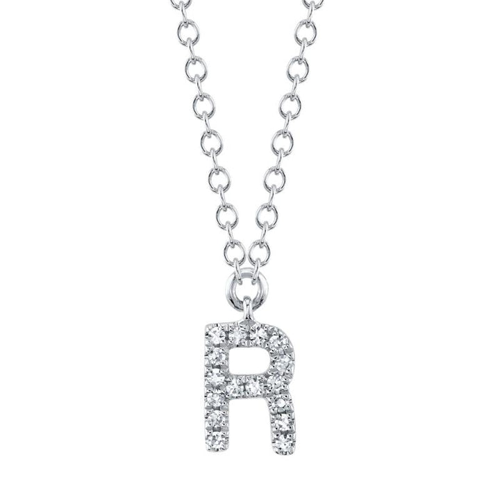 SC55007903-R 14K White Gold Fashion Necklace from the Initial Collection