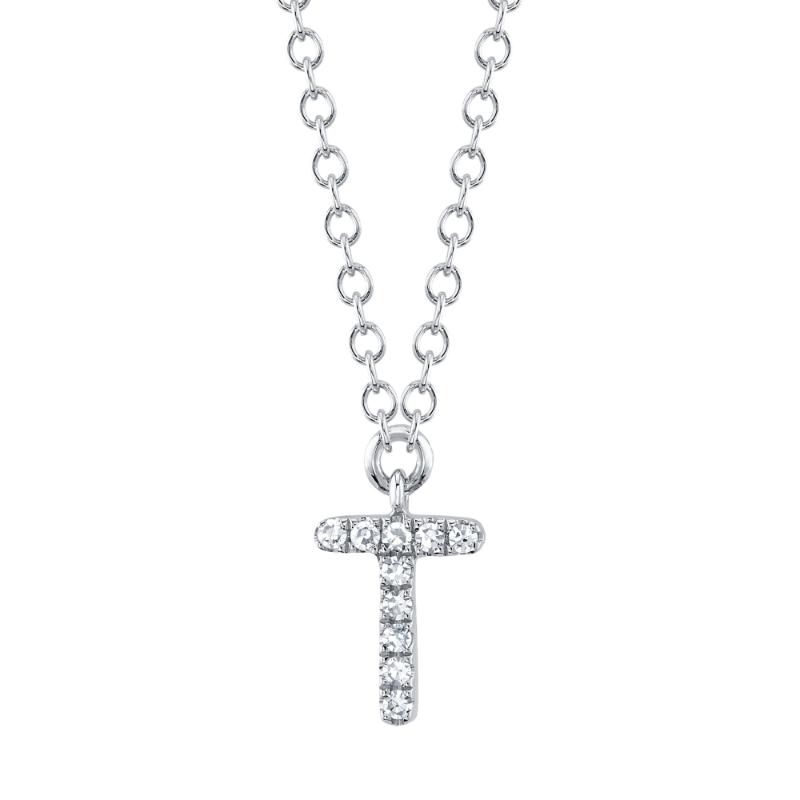 SC55007903-T 14K White Gold Fashion Necklace from the Initial Collection