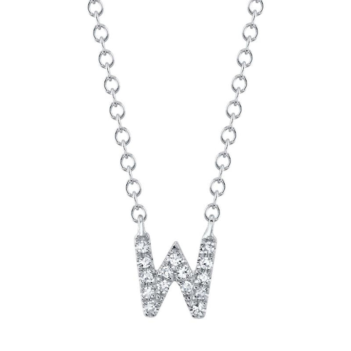 SC55007903-W 14K White Gold Fashion Necklace from the Initial Collection